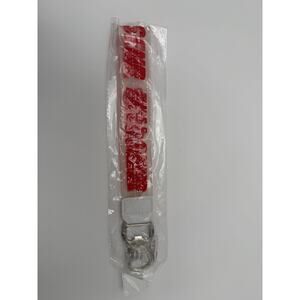 FULL SEND KEYCHAIN CLIP SHORT LANYARD CANOPENER 11" NEW RED